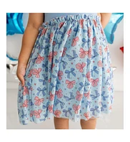 Sweet Wink Toddler Girls Patriotic Bow Tank Tutu Dress