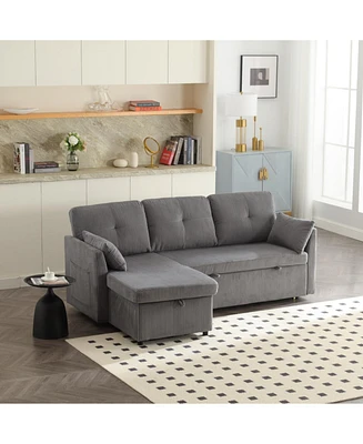 Spacious Modular Sectional Sofa with Storage