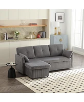 Spacious Modular Sectional Sofa with Storage