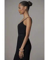Jluxlabel Women's Serena Ribbed Skirt Set