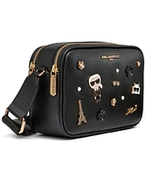 Karl Lagerfeld Paris Maybelle Crossbody with Pins