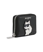 Karl Lagerfeld Paris Zip Around Wallet