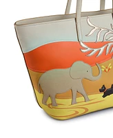 Radley London On Safari X-Large Open Top Tote Bag
