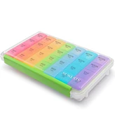 Sukuos Large Weekly Pill Organizer 7 Day (4 Times a Day)