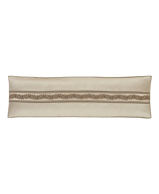 J Queen New York Gold Coast Bolster Decorative Pillow, 15" x 52"