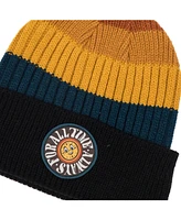 Marvel Men's Loki Miss Minutes Adult Striped Beanie