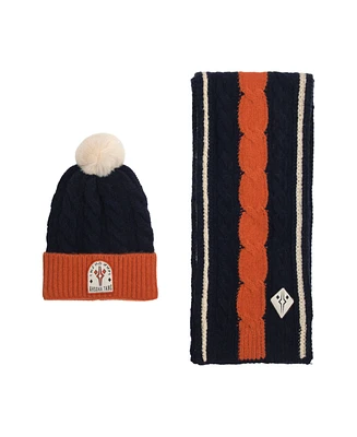 Star Wars Men's The Mandalorian Ahsoka Tano Adult 2-Pack Cable Knit Beanie & Scarf Set