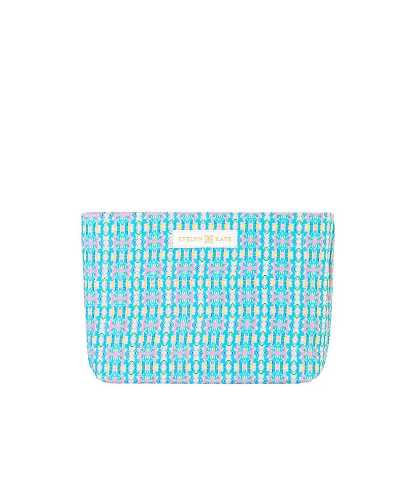 Evelyn & Kate Patterned Quilted Pouch