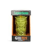 Geeki Tikis Leprechaun Character Horror Movie Tiki Mug | Geeki Tikis Horror Series Official Leprechaun Collectible Ceramic Tiki Style Cup | Holds 18 O