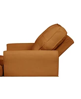 2-in-1 Chaise Lounge and Sleeper Sofa with Storage and Stylish Design