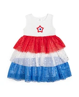 Sweet Wink Toddler Girls Patriotic Star Patch Tank Tutu Dress