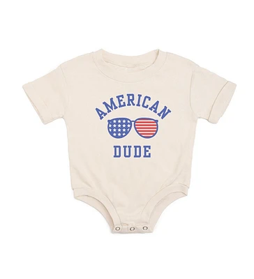 Sweet Wink Baby Boys American Dude Short Sleeve Romper