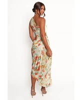 Petal and Pup Women's Kleo One Shoulder Maxi Dress