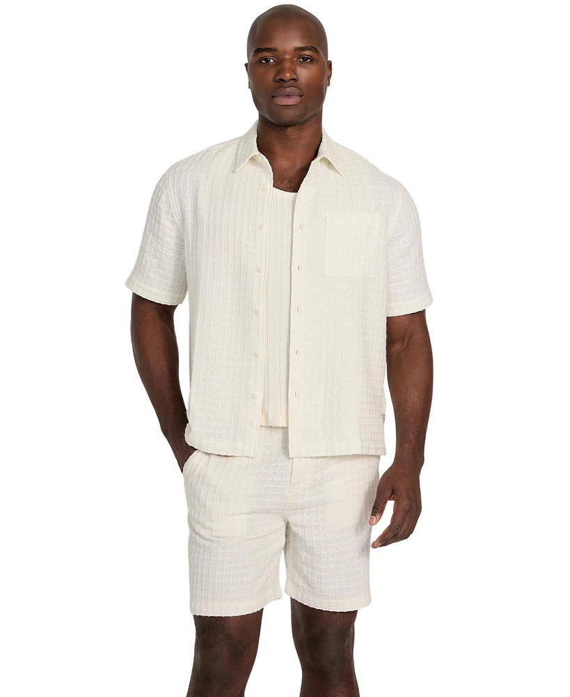 Guess Men's Fisher Texture Shirt