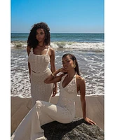 Jluxlabel Women's Beachside Crochet Bustier