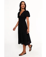 Petal and Pup Women's Ronnie Short Sleeve Midi Dress