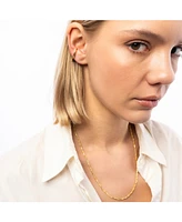 Spero London Twisted Beads Sterling Silver Chain Necklace