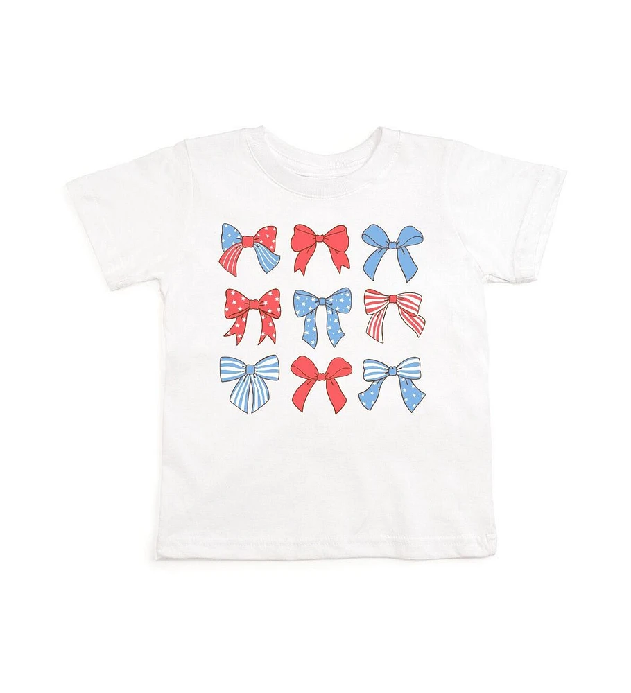 Sweet Wink Baby Girls Patriotic Cutie Short Sleeve T-Shirt