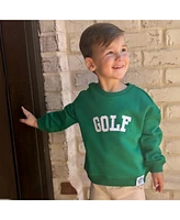 Bits & Bows Baby Unisex Golf Cotton Crewneck Sweatshirt