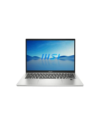 Msi Prestige 14 H B12UCX-629US 14" Wuxga Laptop, Intel Core i5-12500H 2.5GHz, 16GB Ram, 512GB Ssd, Nvidia GeForce Rtx 2050 4GB, Windows 11 Pro, U