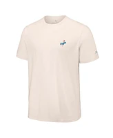 Tommy Bahama Men's Cream Los Angeles Dodgers Fly Ball Club T-Shirt