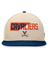 Top of the World Men's Khaki Virginia Cavaliers Goalaso Snapback Hat