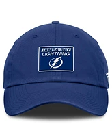 Fanatics Men's Blue Tampa Bay Lightning Authentic Pro Prime Adjustable Hat