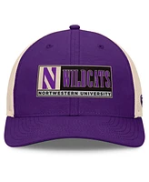 Top of the World Men's Purple/Natural Northwestern Wildcats Bennett Trucker Adjustable Hat