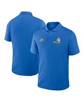 Nike Men's Blue Ucla Bruins Primetime Victory Legacy Vault Logo Performance Polo Shirt
