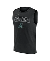 Nike Men's Black Arizona Diamondbacks Knockout Performance Muscle Tank Top