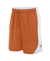 Fanatics Men's Burnt Orange/White Texas Longhorns Strength Unleashed Shorts