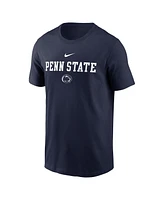 Nike Men's Navy Penn State Nittany Lions 2-Hit Stacked T-Shirt