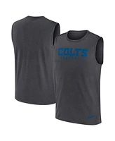 Nike Men's Charcoal Indianapolis Colts Primetime Legend Performance Muscle Tank Top