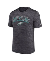 Nike Men's Charcoal Philadelphia Eagles Velocity Performance T-Shirt