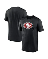 Nike Men's Black San Francisco 49ers Primetime Legend Logo Performance T-Shirt