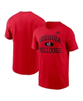 Nike Men's Red Georgia Bulldogs Legacy Alma Mater T-Shirt