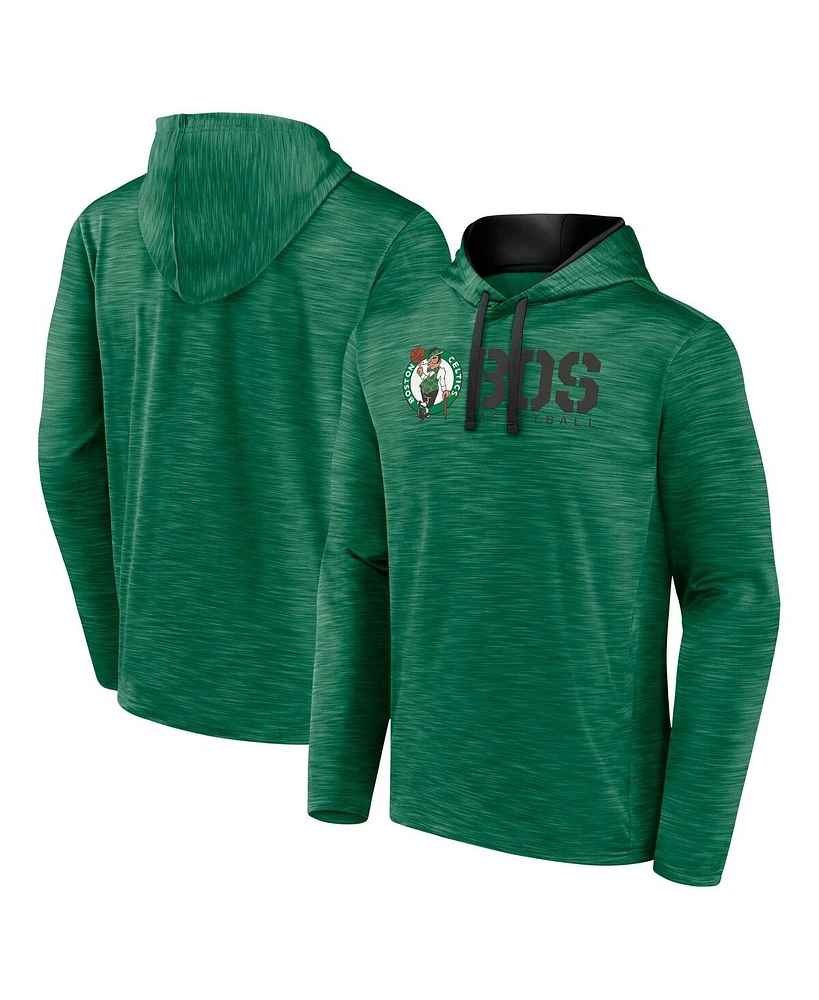 Logo Athletic Men's Kelly Green Boston Celtics Head Start Pullover Hoodie