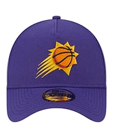 New Era Men's Purple Phoenix Suns A-Frame 9FORTY Adjustable Hat