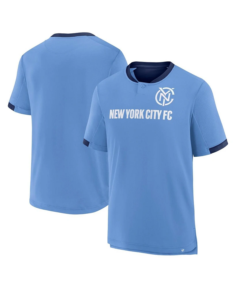 Fanatics Men's Blue New York City Fc Stoppage Time Striker T-Shirt