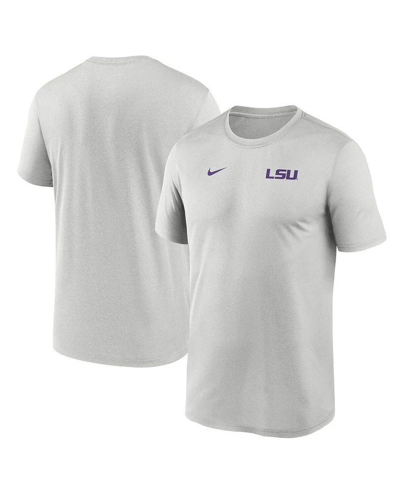 Nike Men's Lsu Tigers 2025 Sideline Small Logo Legend Performance T-Shirt