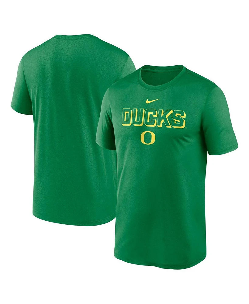 Nike Men's Green Oregon Ducks 2025 Sideline Legend Performance T-Shirt