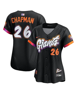 Nike Women's Matt Chapman Anthracite San Francisco Giants 2025 City Connect Limited Jersey