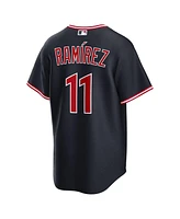 Nike Men's Jose Ramirez Navy Cleveland Guardians Alternate 2.0 Replica Jersey