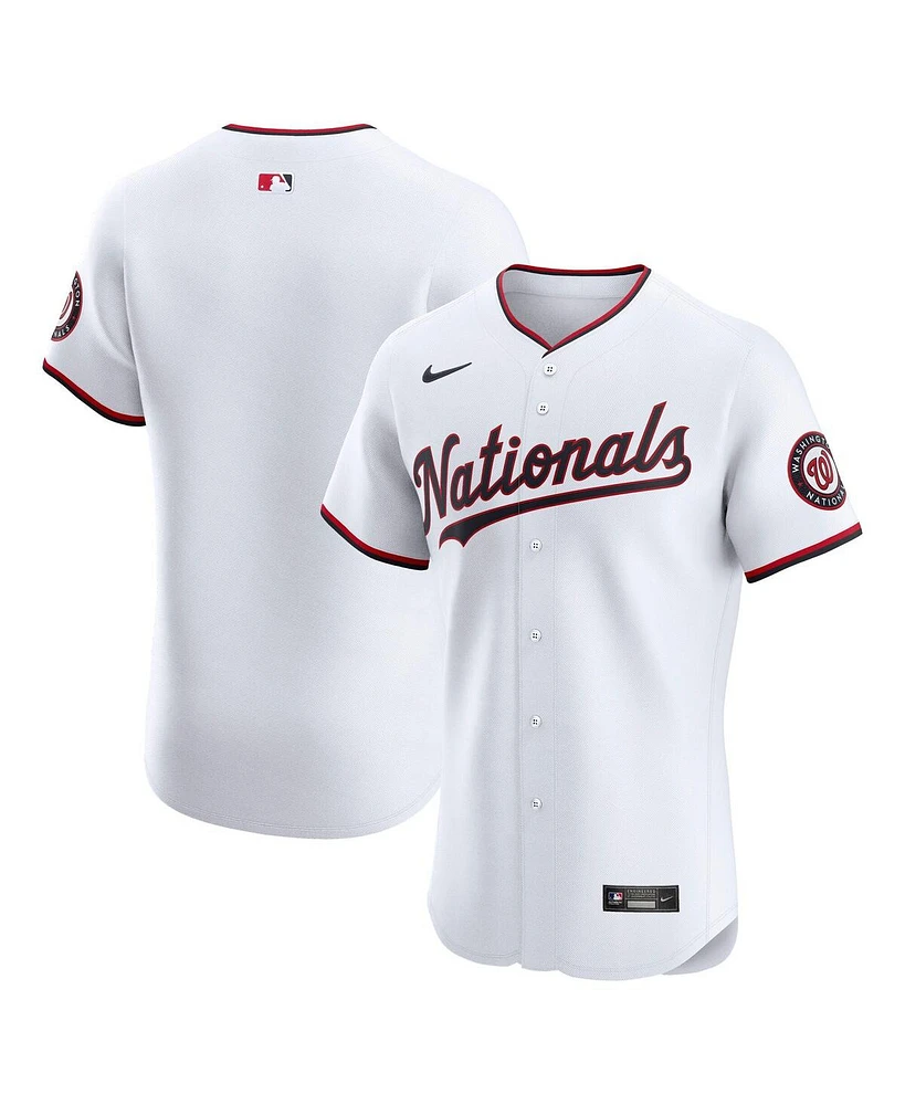 Nike Men's White Washington Nationals Home Elite Jersey