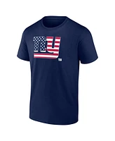 Logo Athletic Men's Navy New York Giants Americana T-Shirt