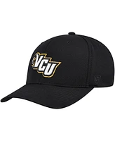 Top of the World Men's Black Vcu Rams Reflex Hybrid Tech Flex Hat