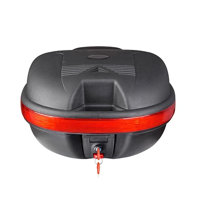 Ahr 30L Motorcycle Tour Tail Box Scooter Trunk Luggage Top Lock Storage Carrier Case