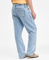 Sun + Stone Men's Mousse Baggy Jeans, Exclusively at Macy's