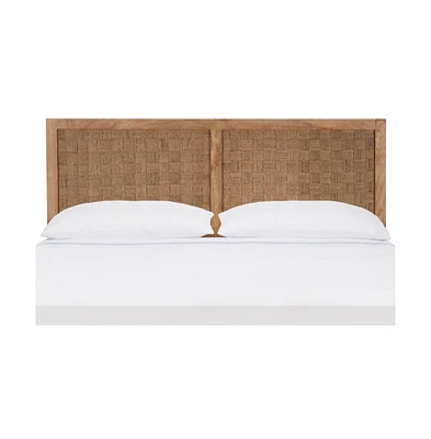 Halvor Rattan Full Headboard