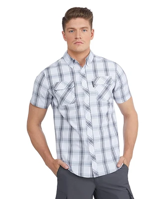 Ecko Unltd Men's Workwear Short Sleeve Woven Shirt